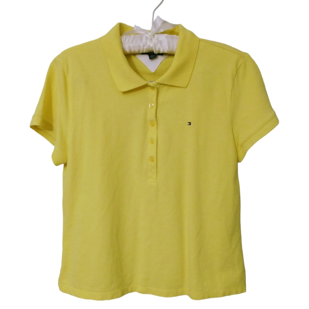Tommy Hilfiger Yellow Women's Polo